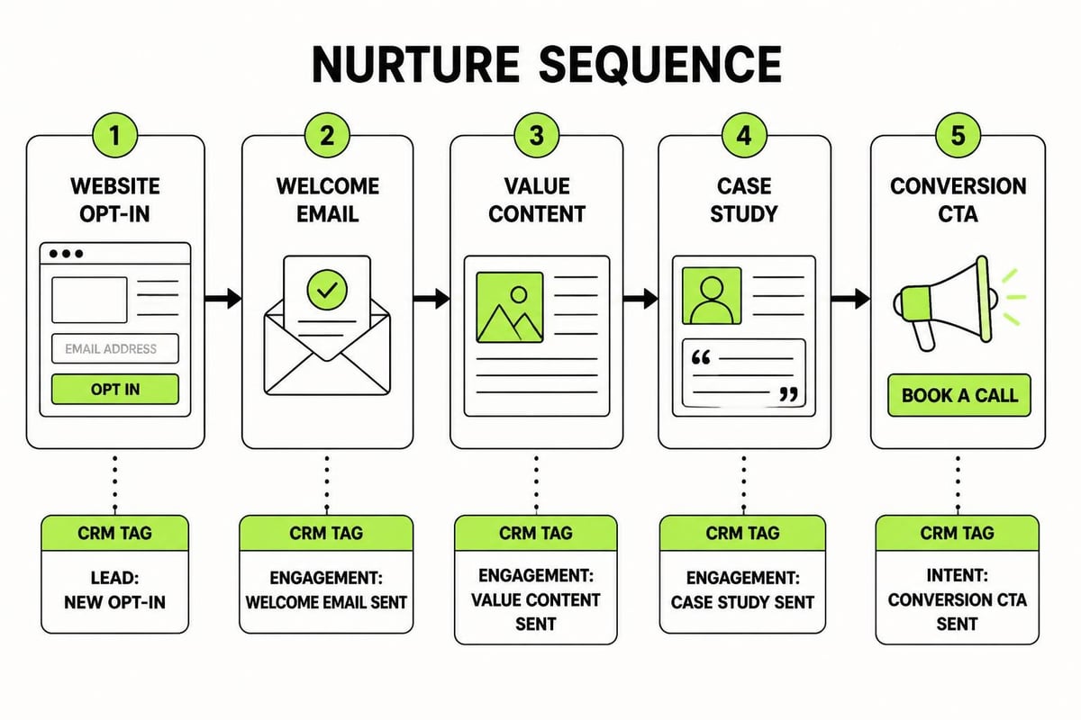 Email automation workflow