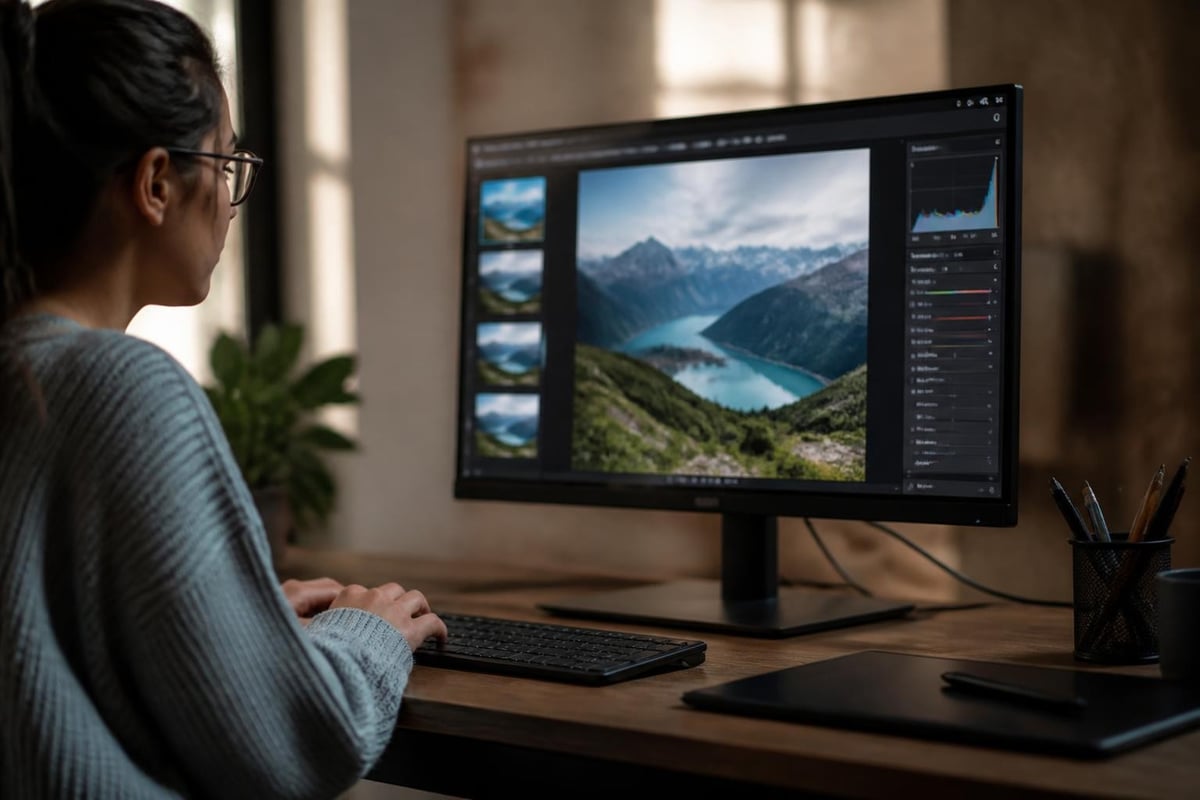 Cloud-based photo editing workflow