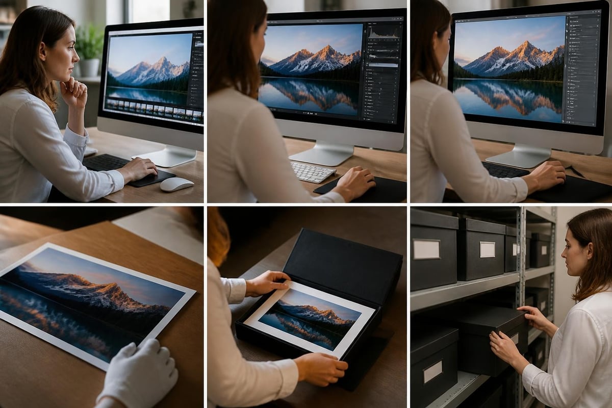 Professional editing workflow