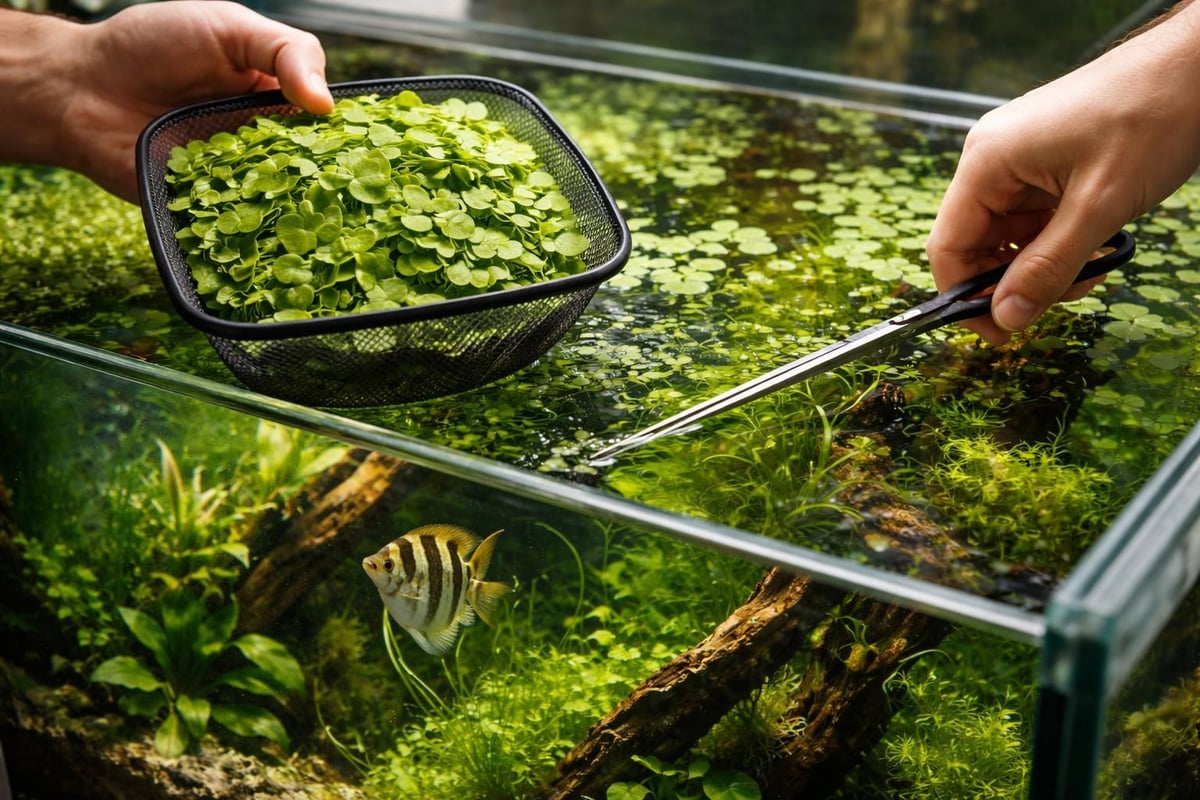 Salvinia maintenance techniques