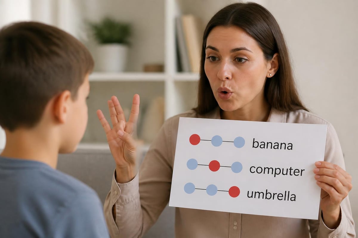 Word stress patterns