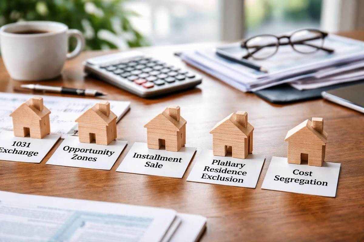 Capital gains tax reduction strategies