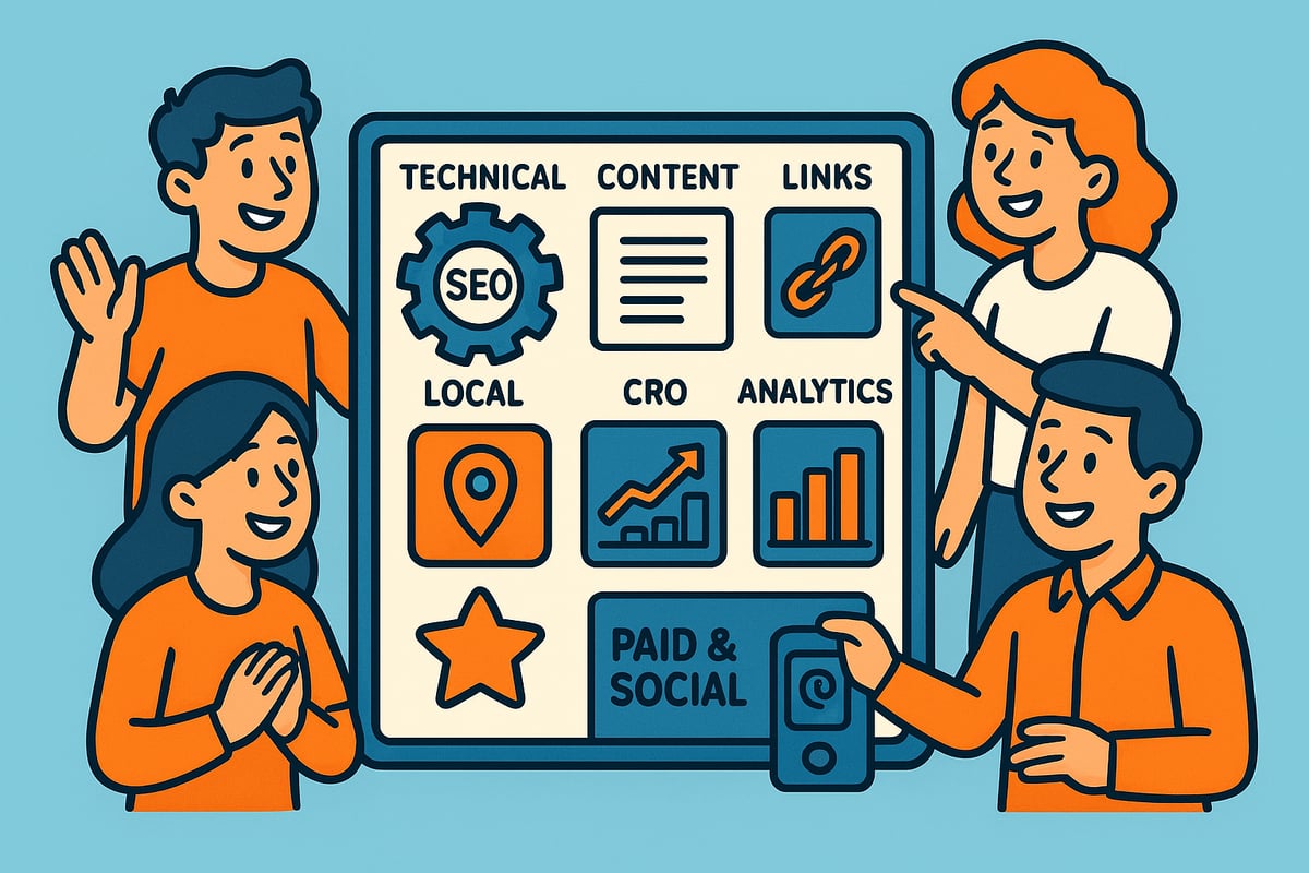 Core Components of Modern SEO and Marketing Services