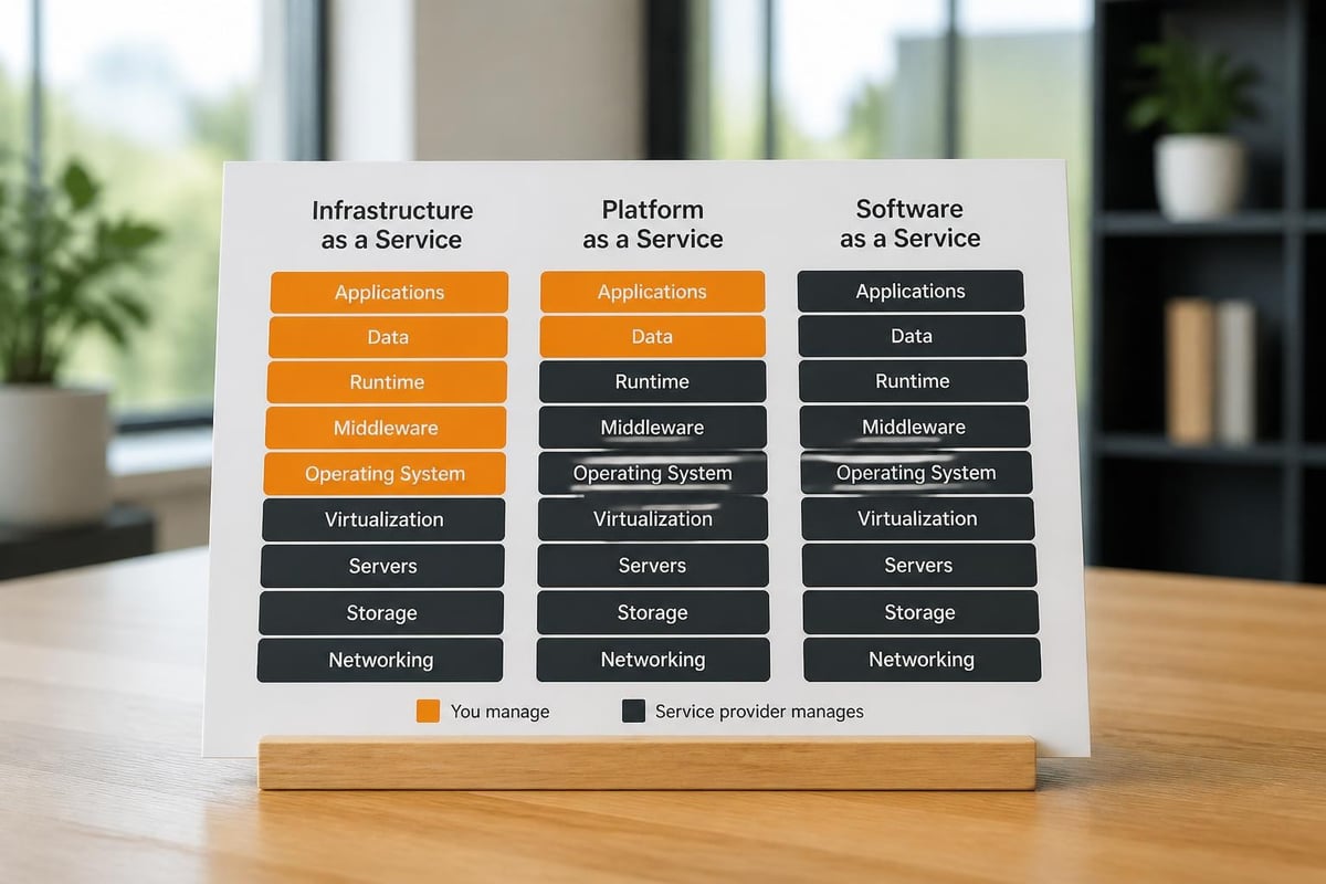 Cloud computing service models