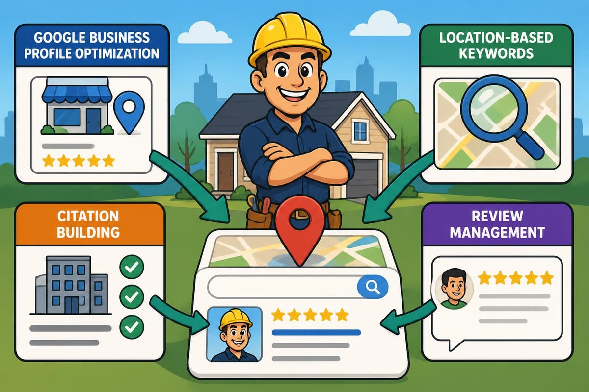 Local SEO factors for contractors