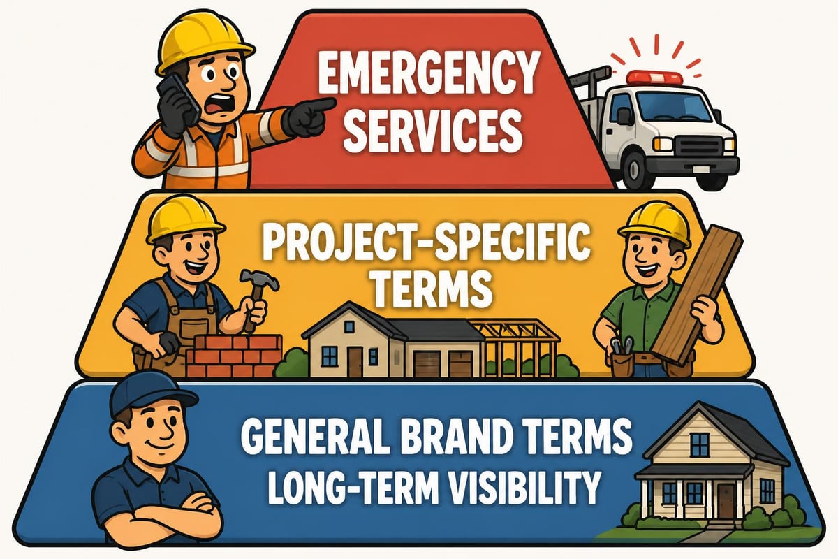 Contractor keyword strategy