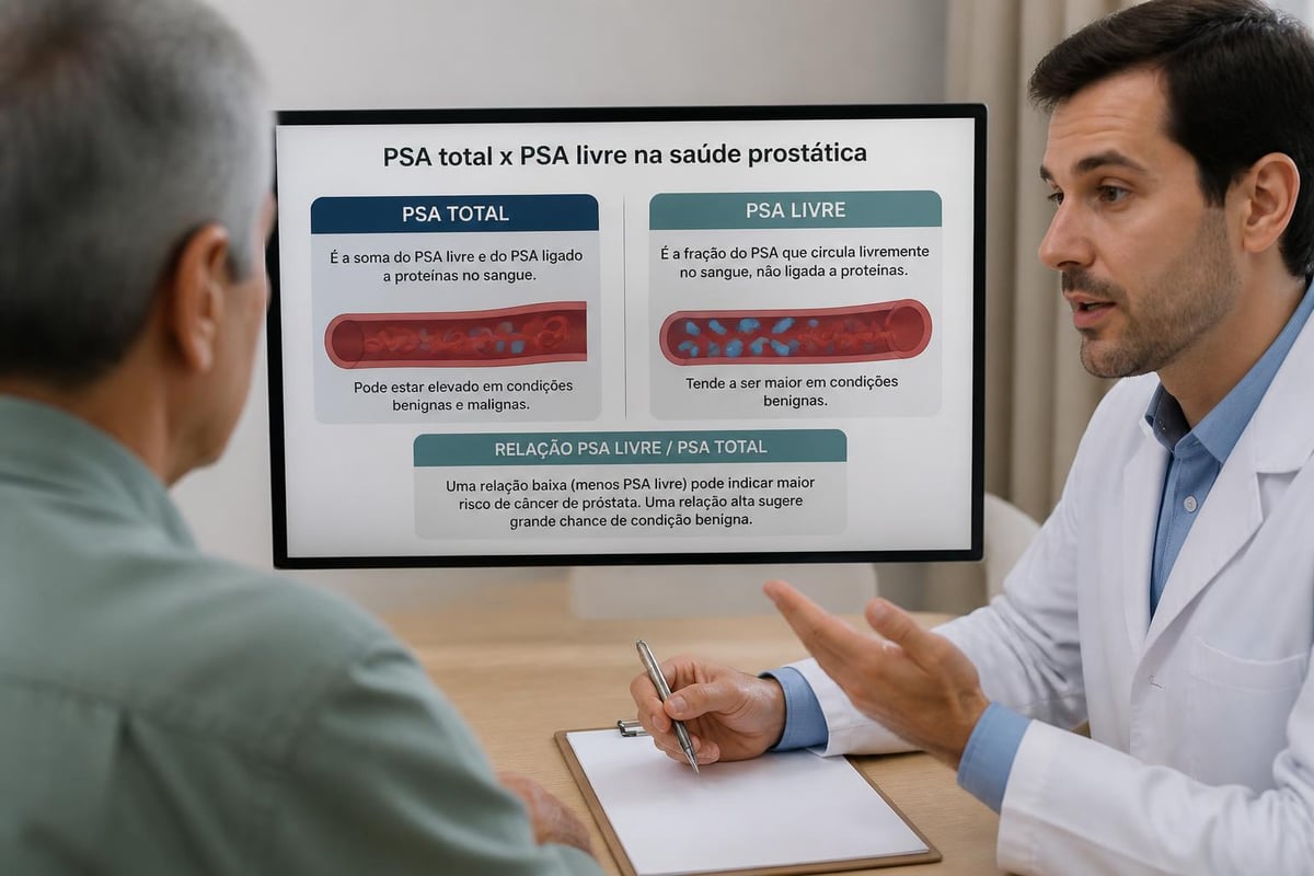 Interpretação dos níveis de PSA