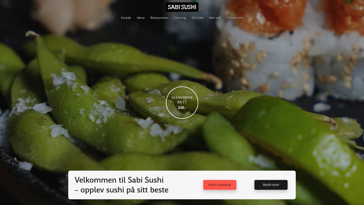 12 Unike Steder for Best Sushi in Oslo 2026 - 5. Sabi Sushi