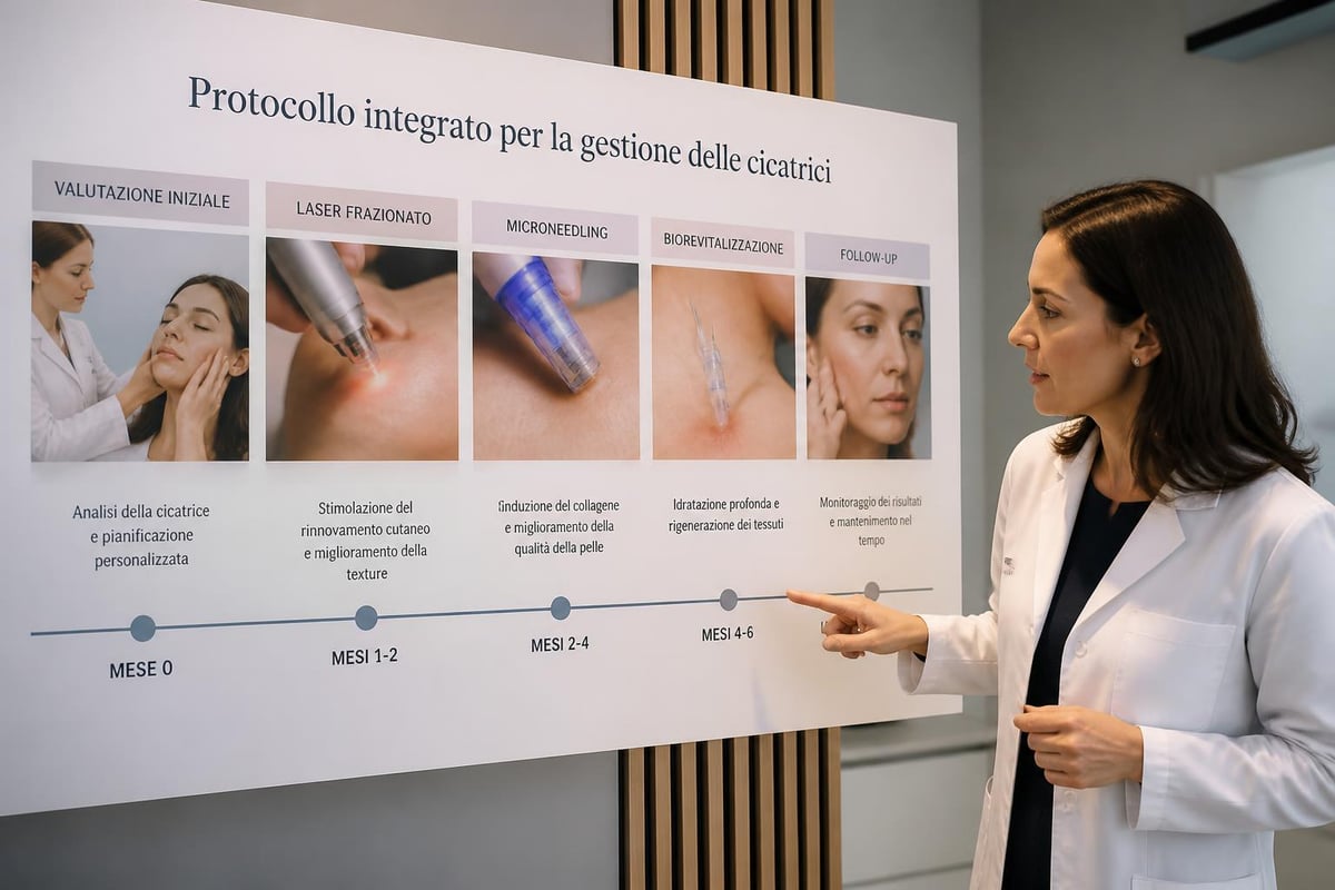 Protocollo trattamento cicatrici