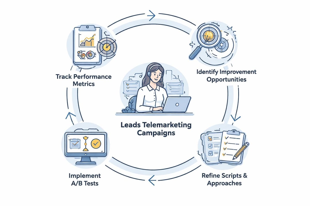 Telemarketing optimization cycle