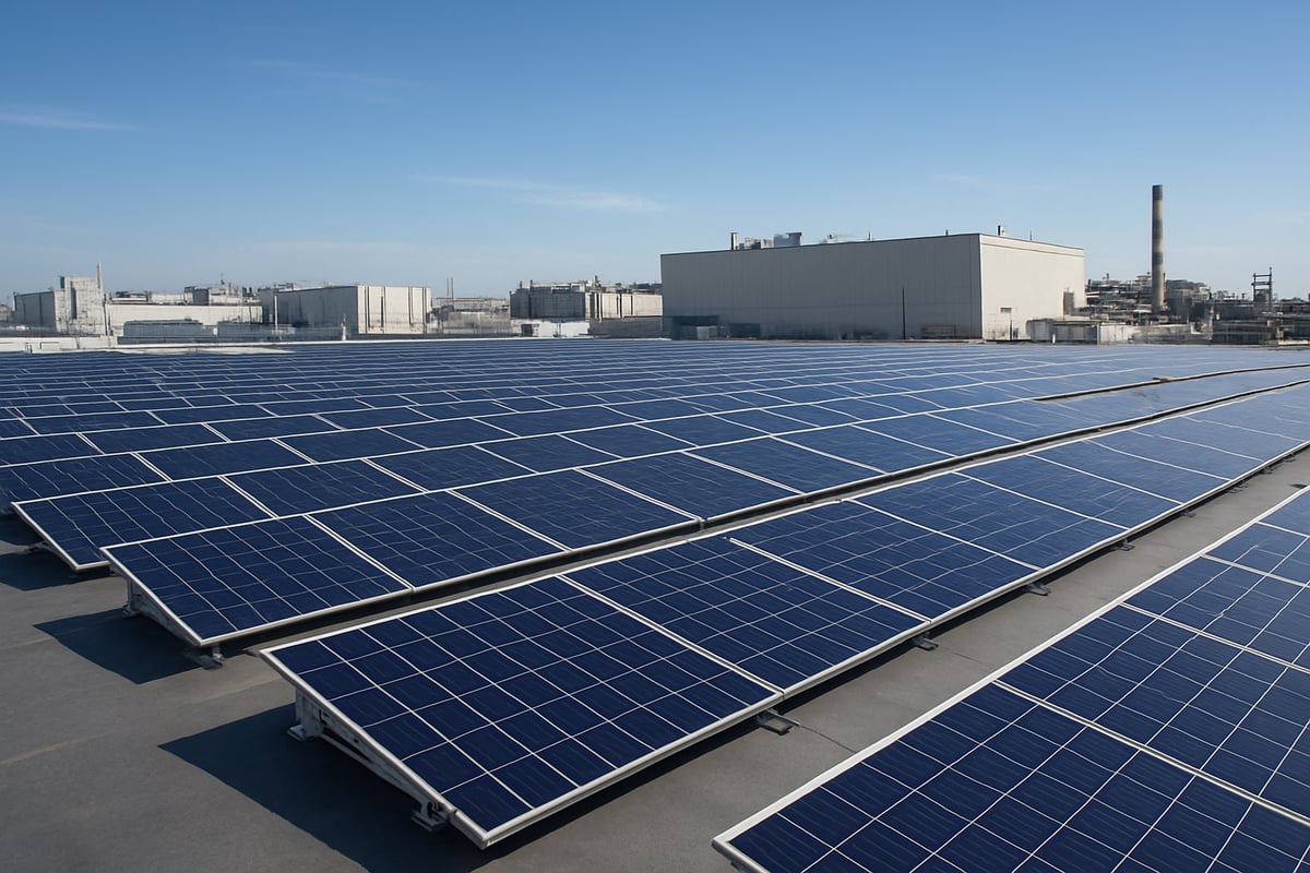 The 2025 Industrial Solar Landscape: Trends and Market Drivers