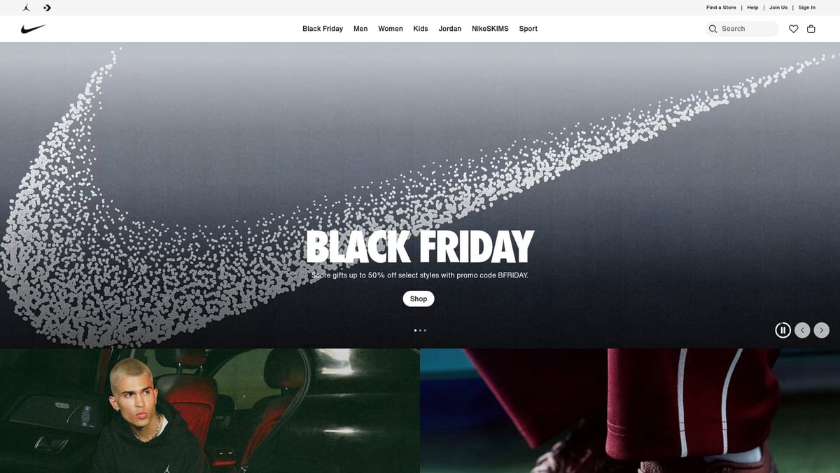 7 Brilliant CTV Ads Example Campaigns to Inspire in 2025 - Nike: “You Can’t Stop Us” Interactive CTV Experience