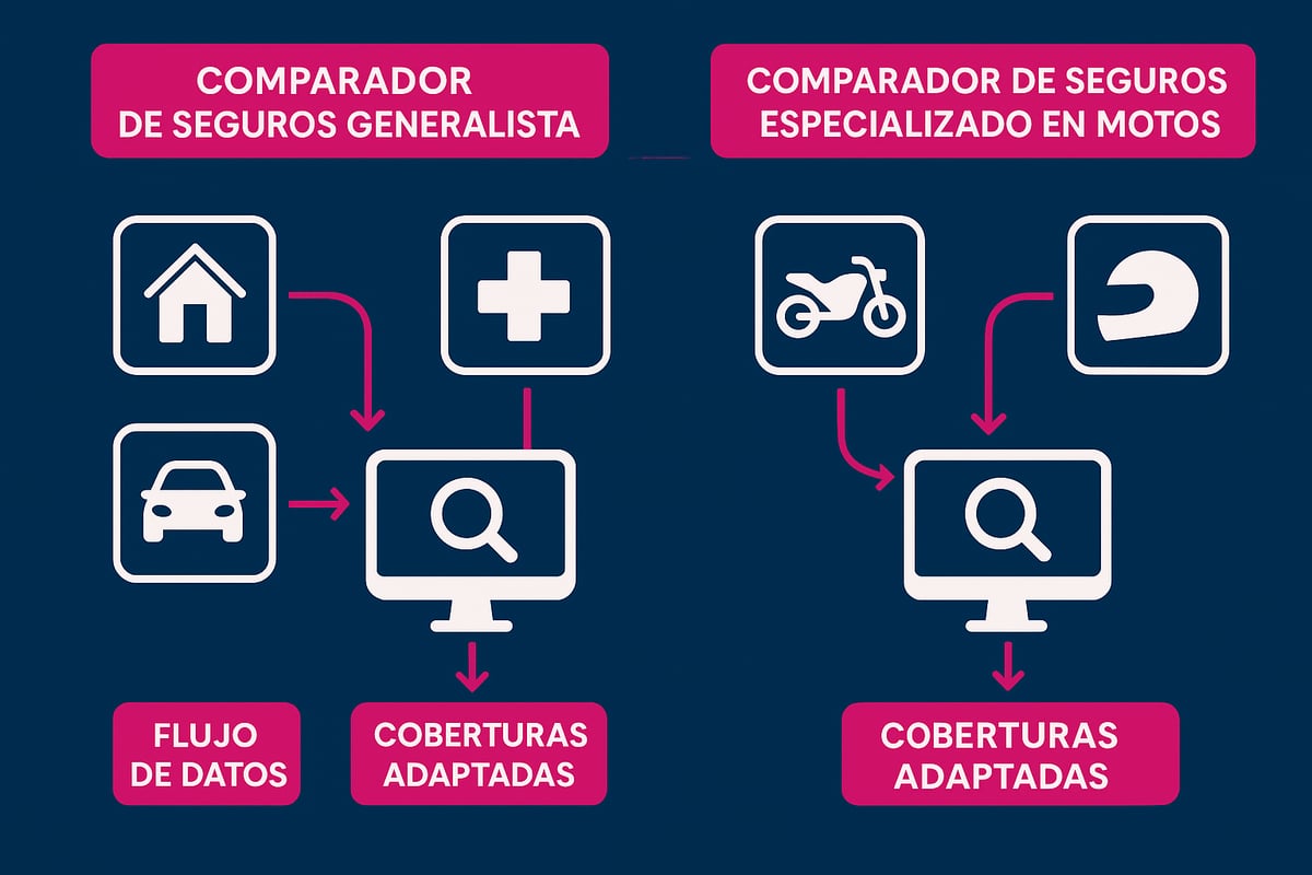 Comparadores de seguros especializados: ¿cuándo elegir uno?