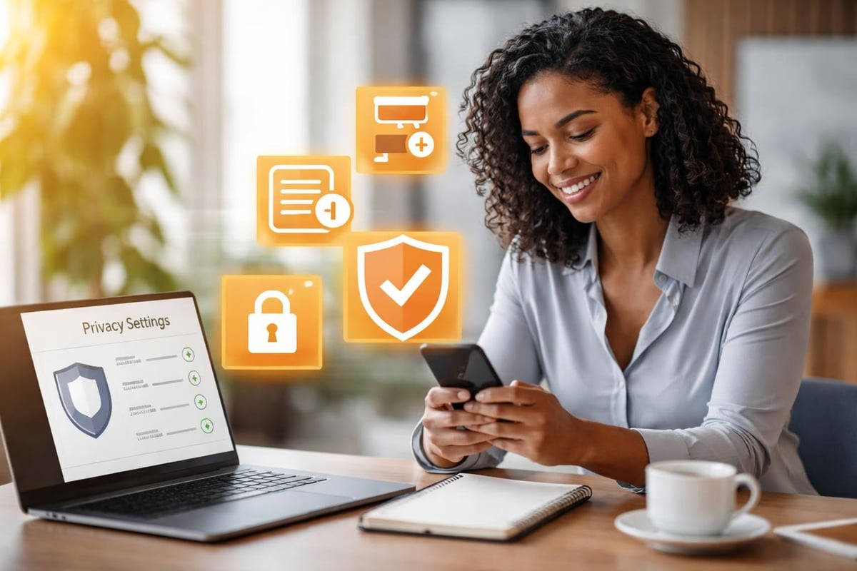 Customer trust building through privacy