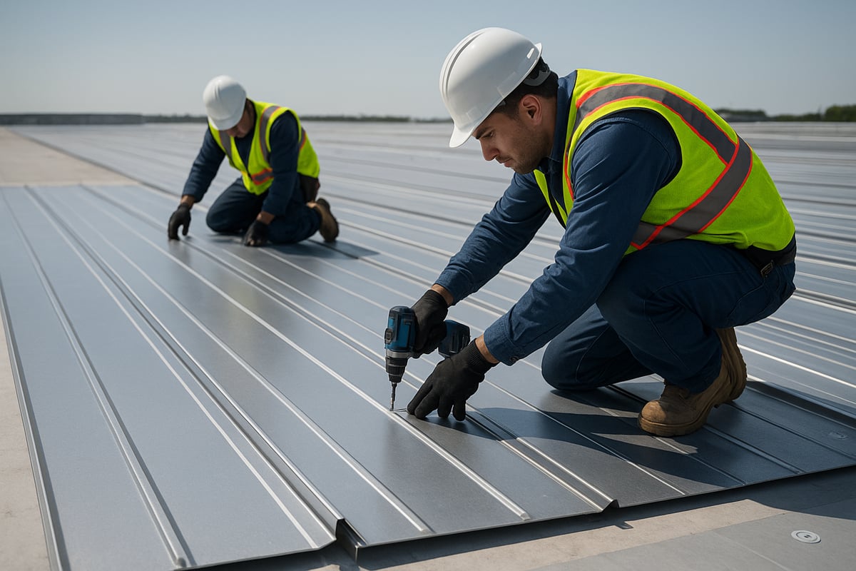 Step-by-Step Guide: Installing a Metal Roof on a Flat Roof