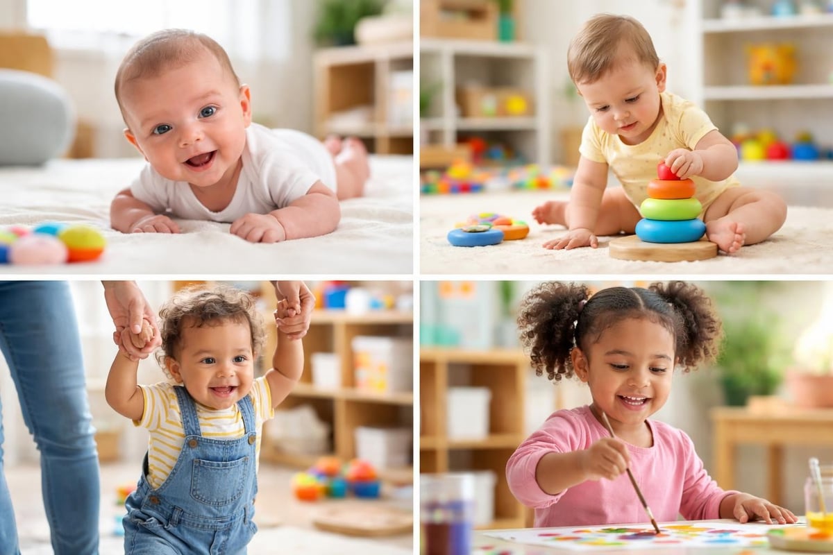 Developmental stages in tender years
