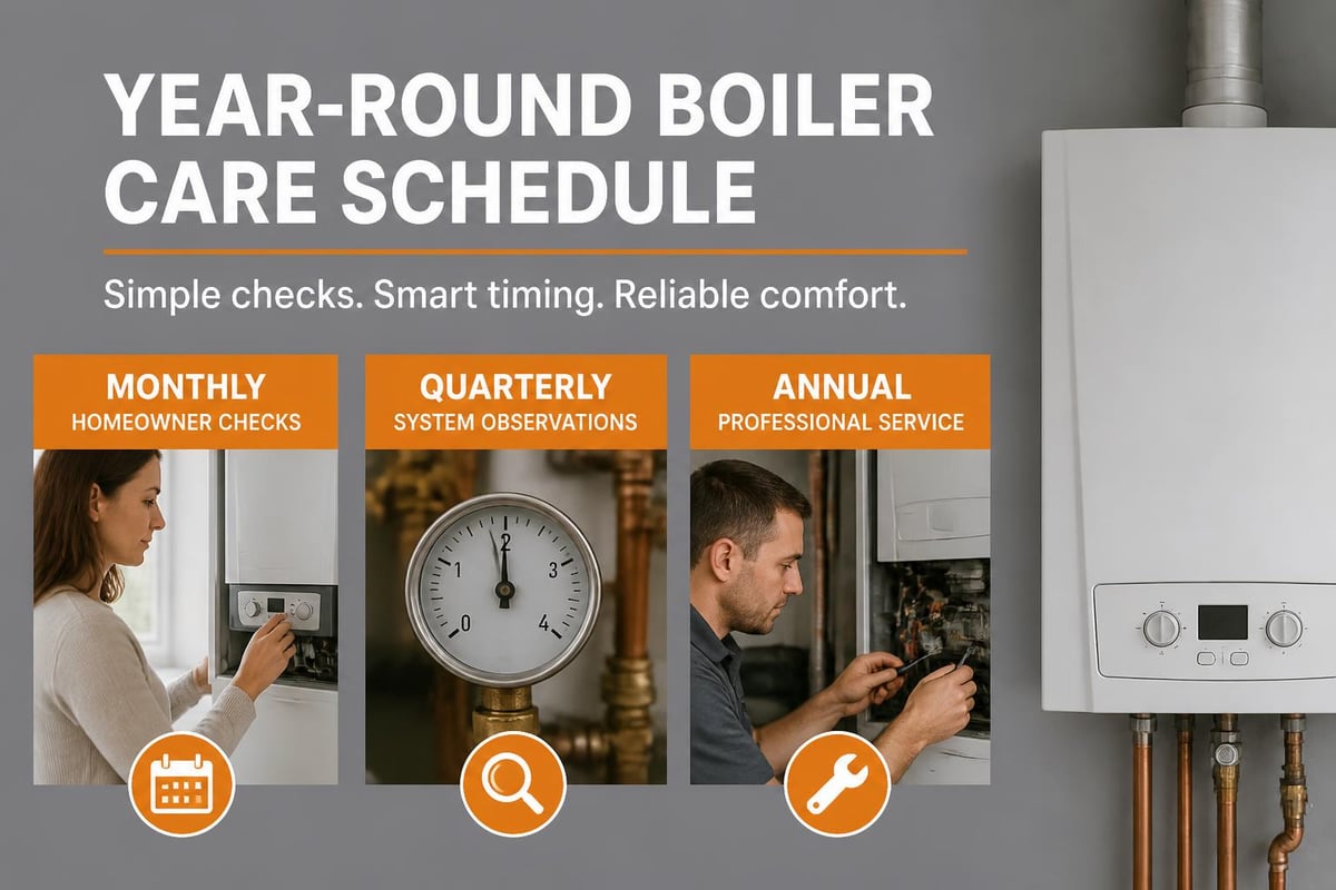 Home boiler maintenance calendar