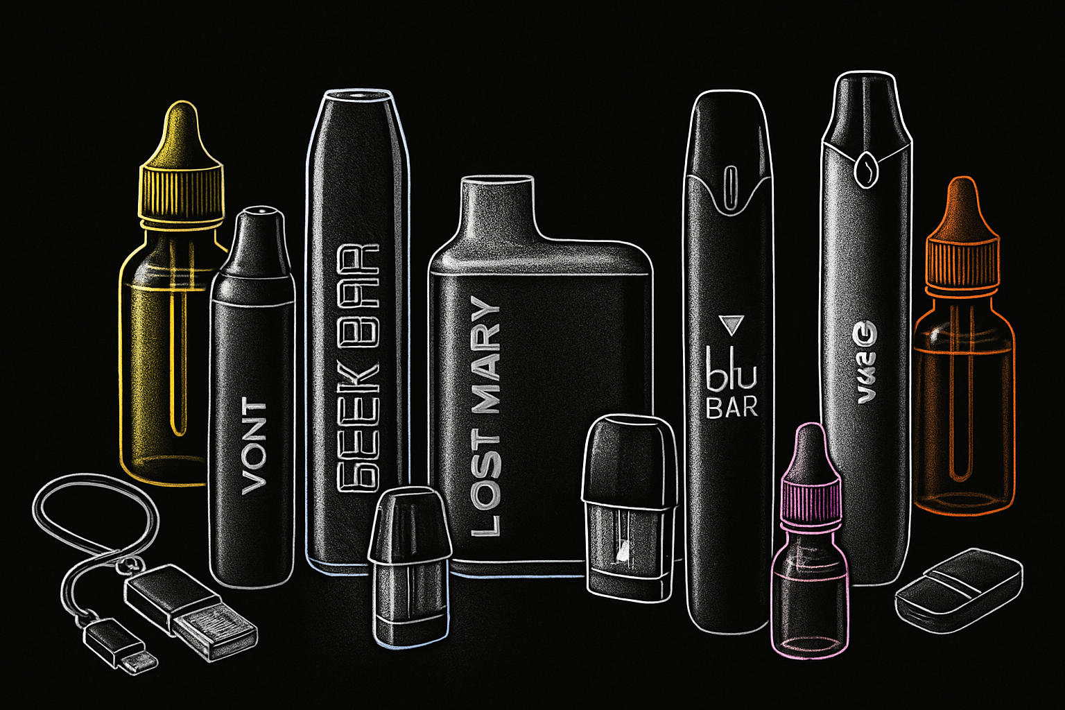 Marknadens Bästa Kit Pods 2025 – Modeller, Smaker & Funktioner