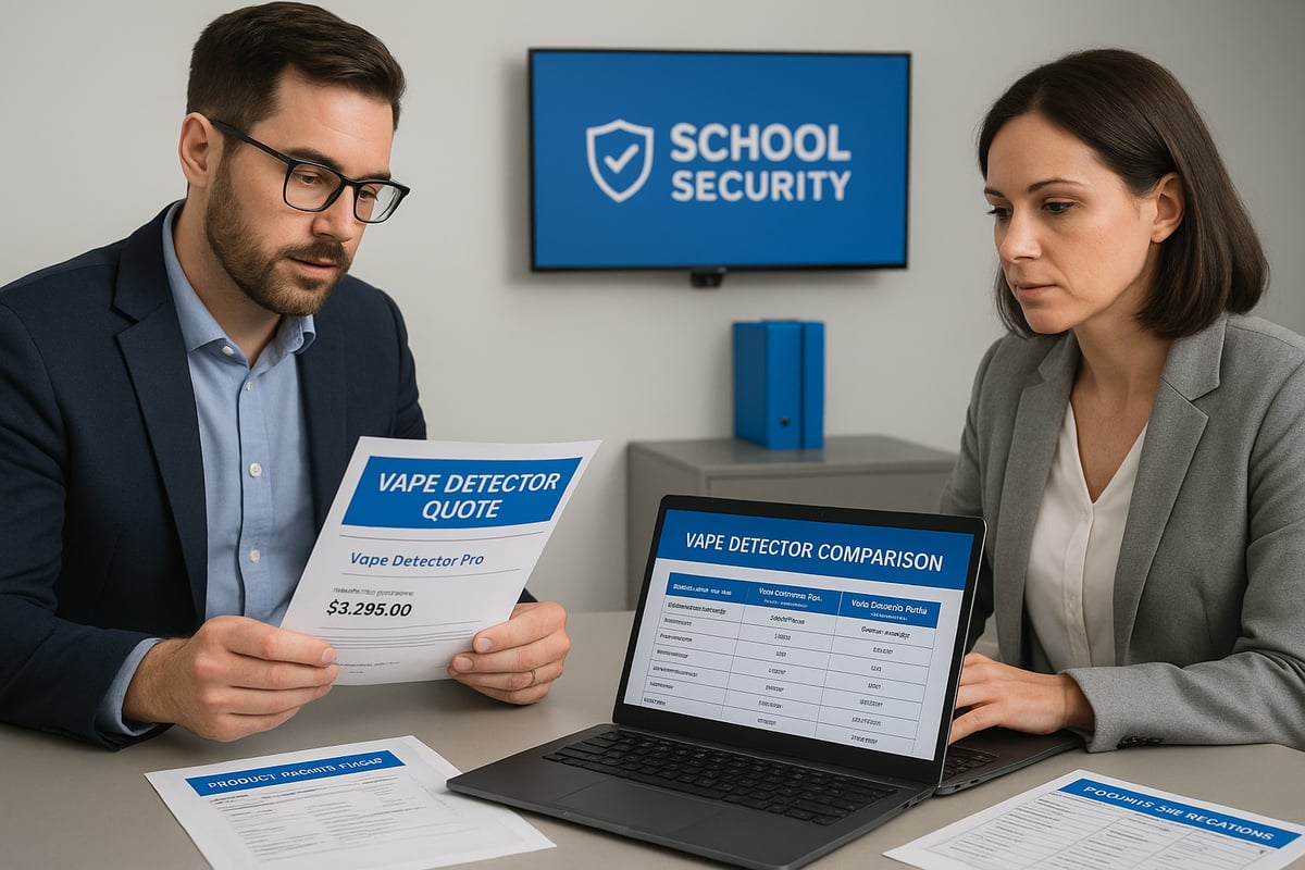 Comparing Vape Detector Quotes: What to Look For