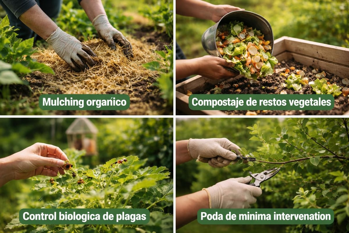Mantenimiento ecológico de plantaciones