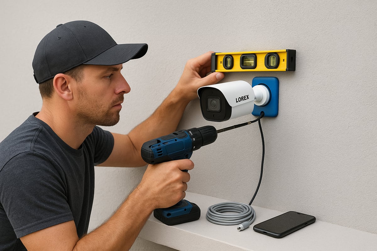 Step-by-step guide to installing and setting up Lorex cameras