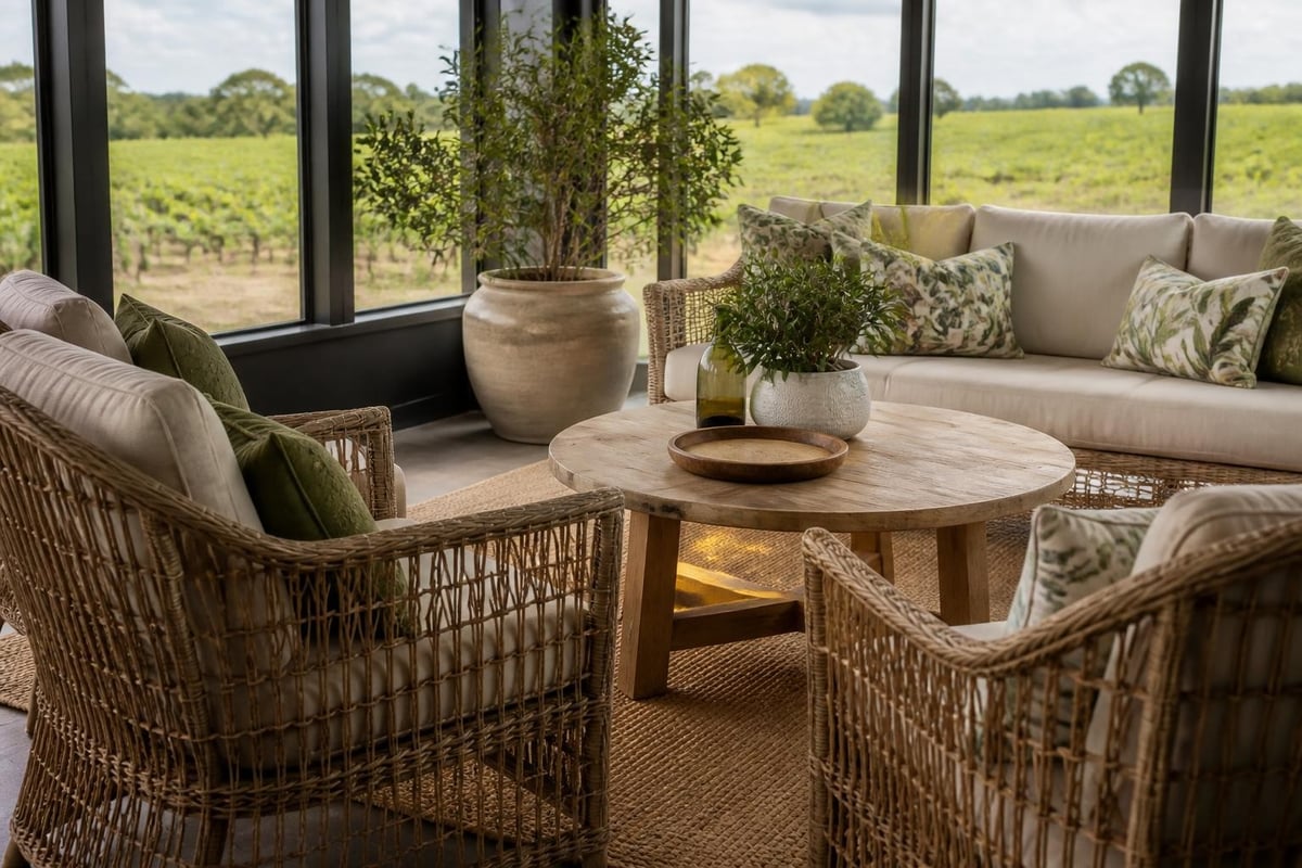 Sunroom styling concepts