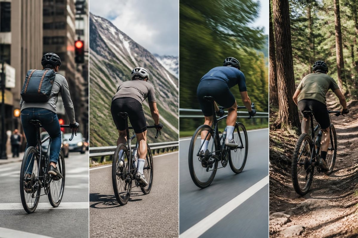 Gear selection for different terrains