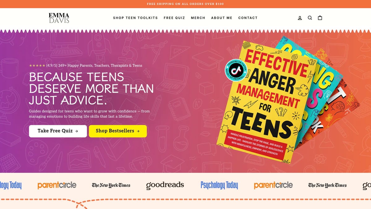 Top 7 Best Books on Self Confidence to Read in 2026 - Teen Self-Confidence Guides & Toolkits from EmmaDavisBooks.com