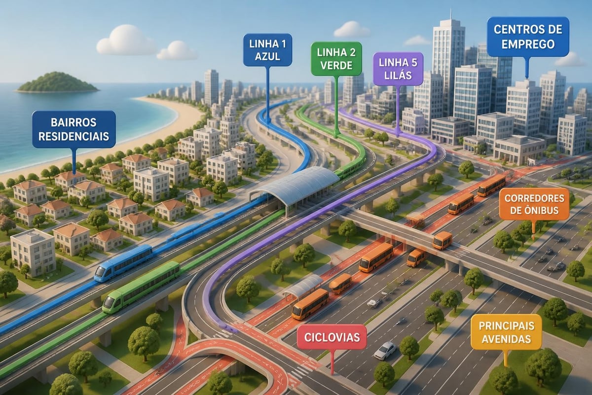 Infraestrutura de transporte da Zona Sul