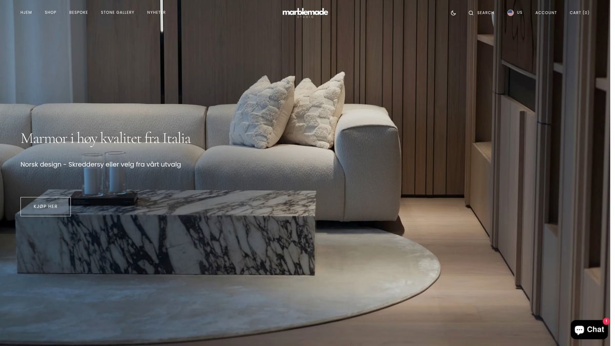 Marmor Spisebord Guide: Slik Velger Du Riktig i 2026 - MarbleMade Studio – Skreddersydde Marmor Spisebord for Norske Hjem