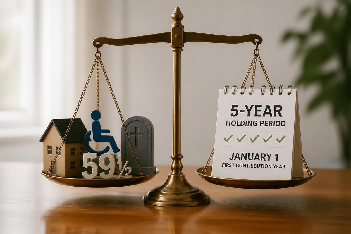 Qualified Roth IRA distribution requirements
