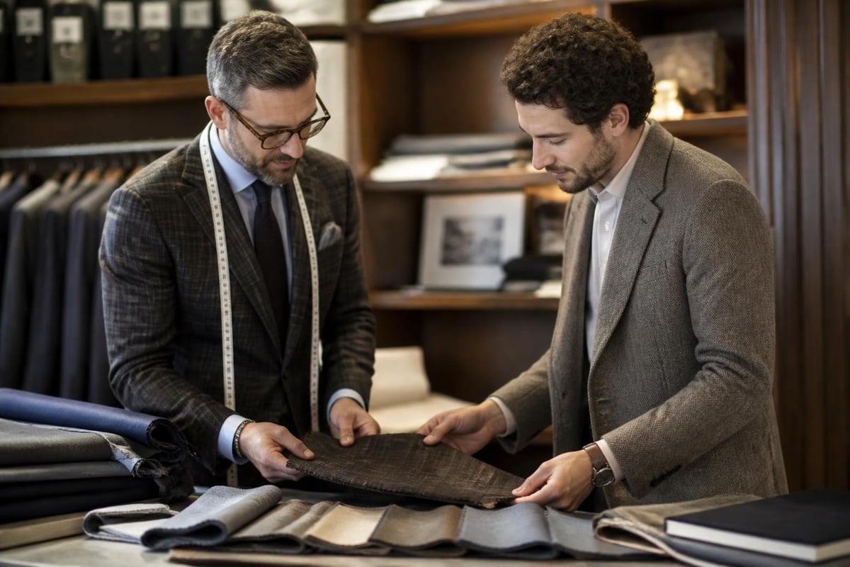Bespoke tailoring consultation process