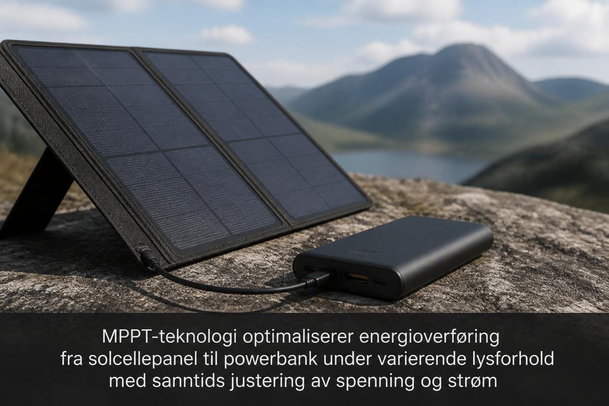 MPPT solcellelading