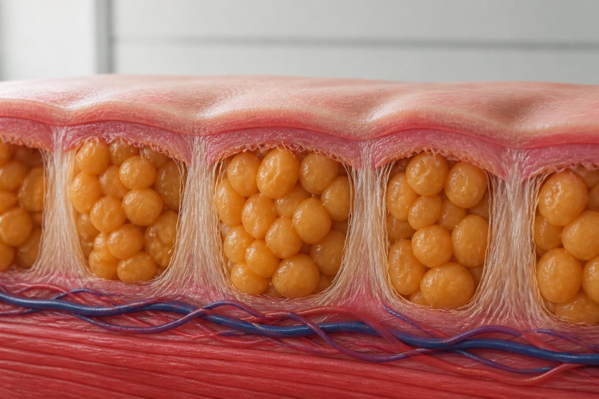 Cellulite formation mechanism