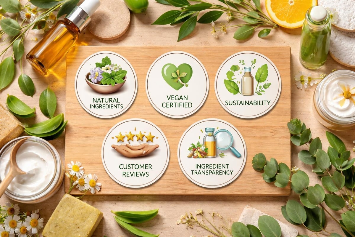 Skincare product selection criteria