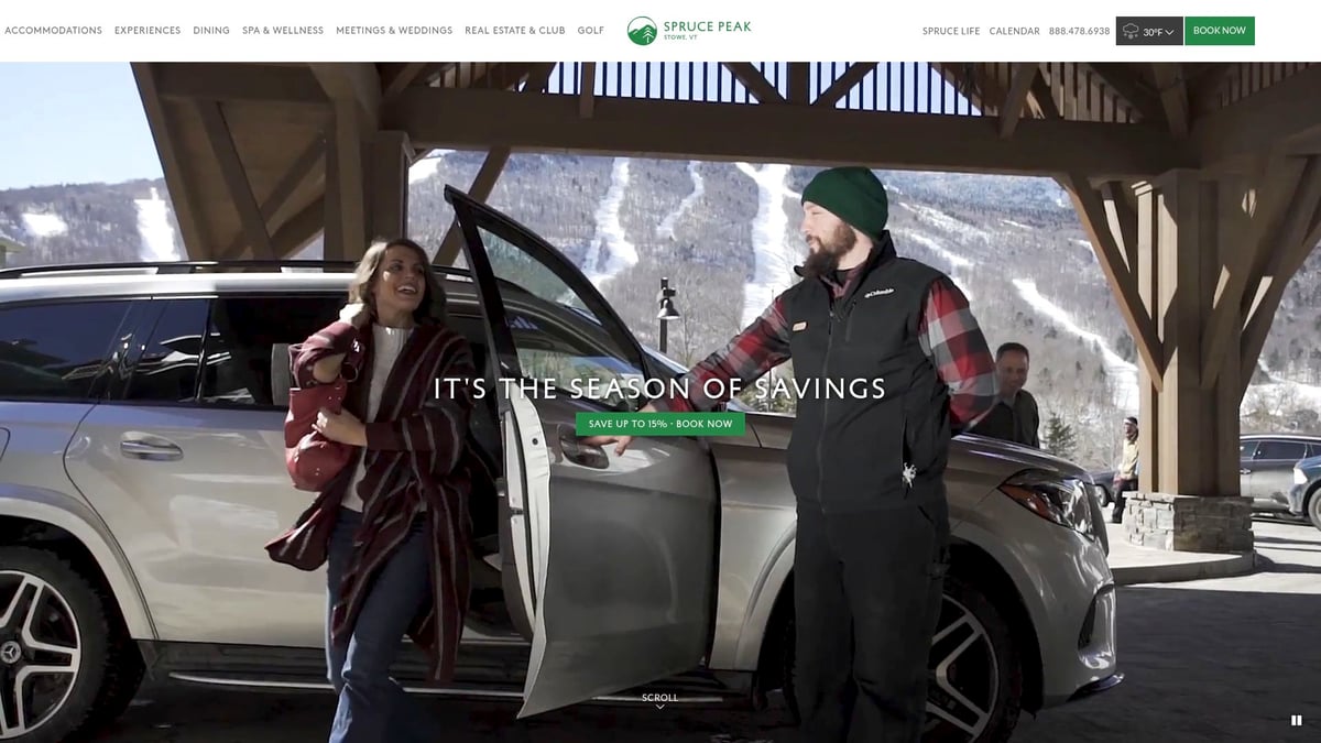 12 Best Places To Stay In Vermont For A Memorable 2026 Getaway - The Lodge at Spruce Peak, Stowe