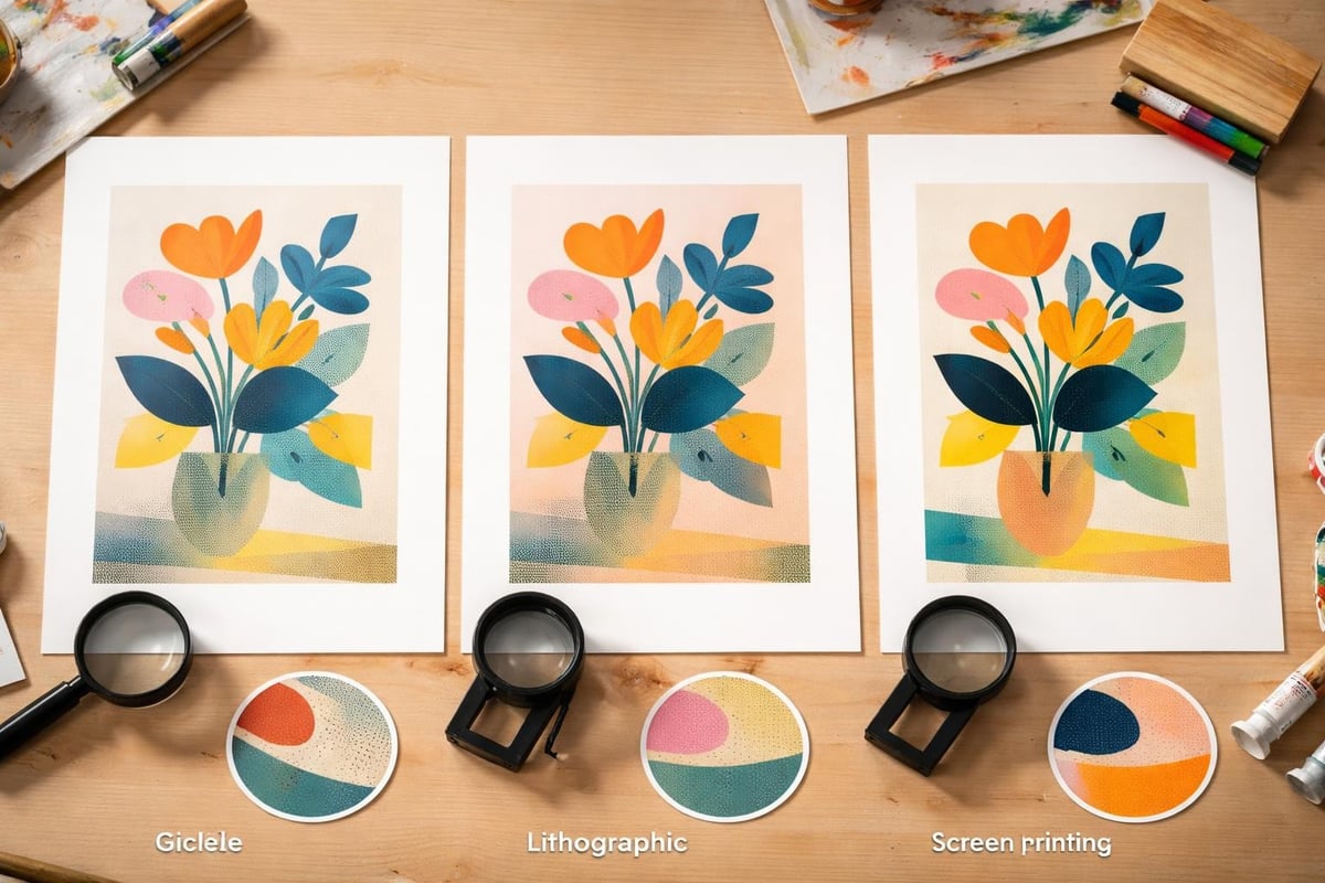 Contemporary print production methods