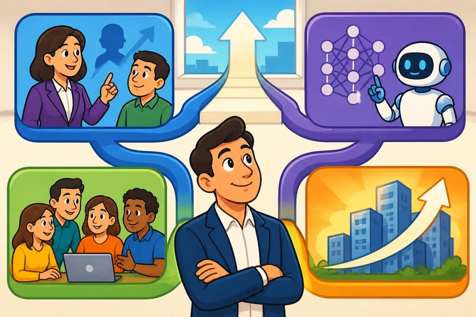 Curso de IA para directivos: desarrolla tus habilidades de liderazgo en 2026