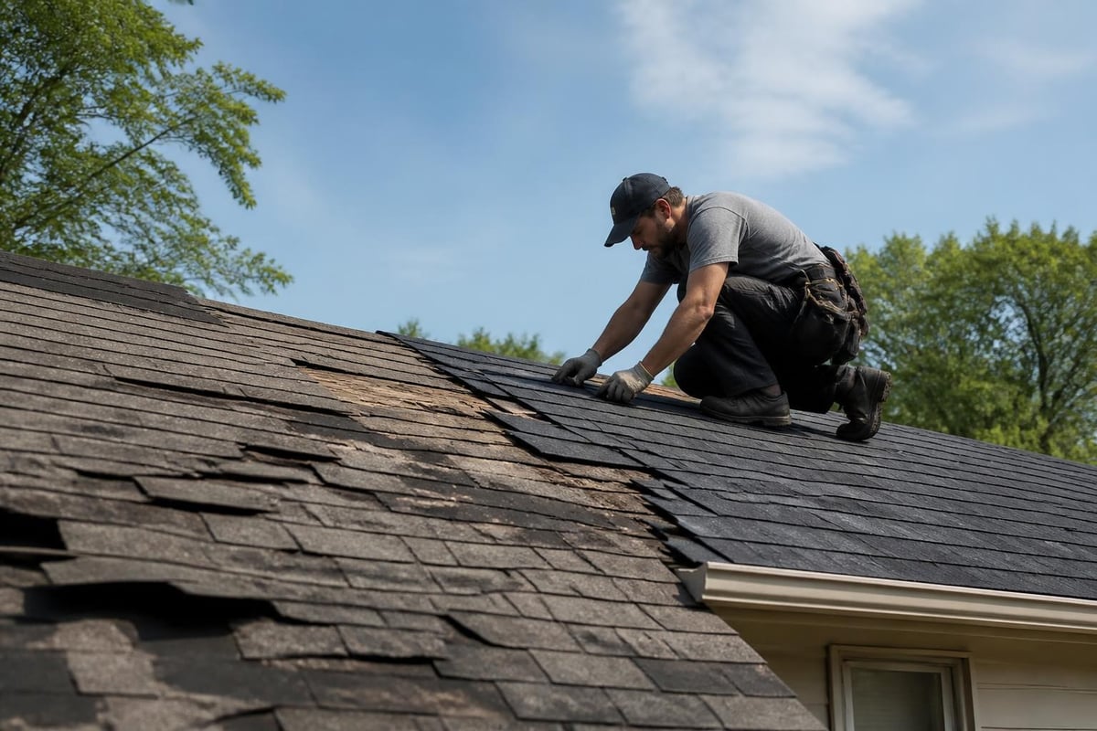 Age-based roof replacement timeline