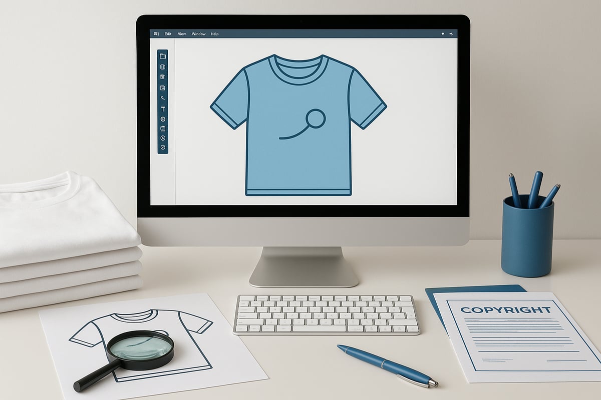 Legal Considerations and Copyright in T-Shirt Design