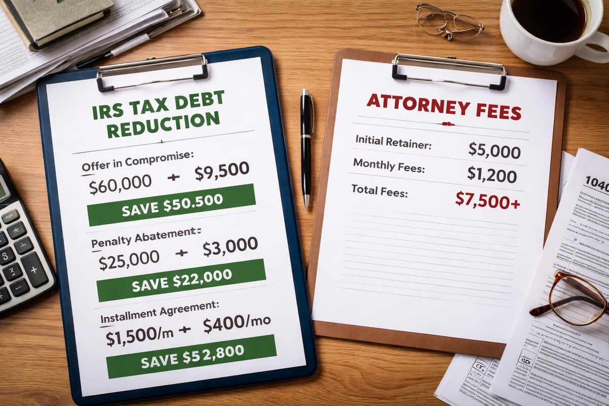 Tax attorney cost-benefit analysis