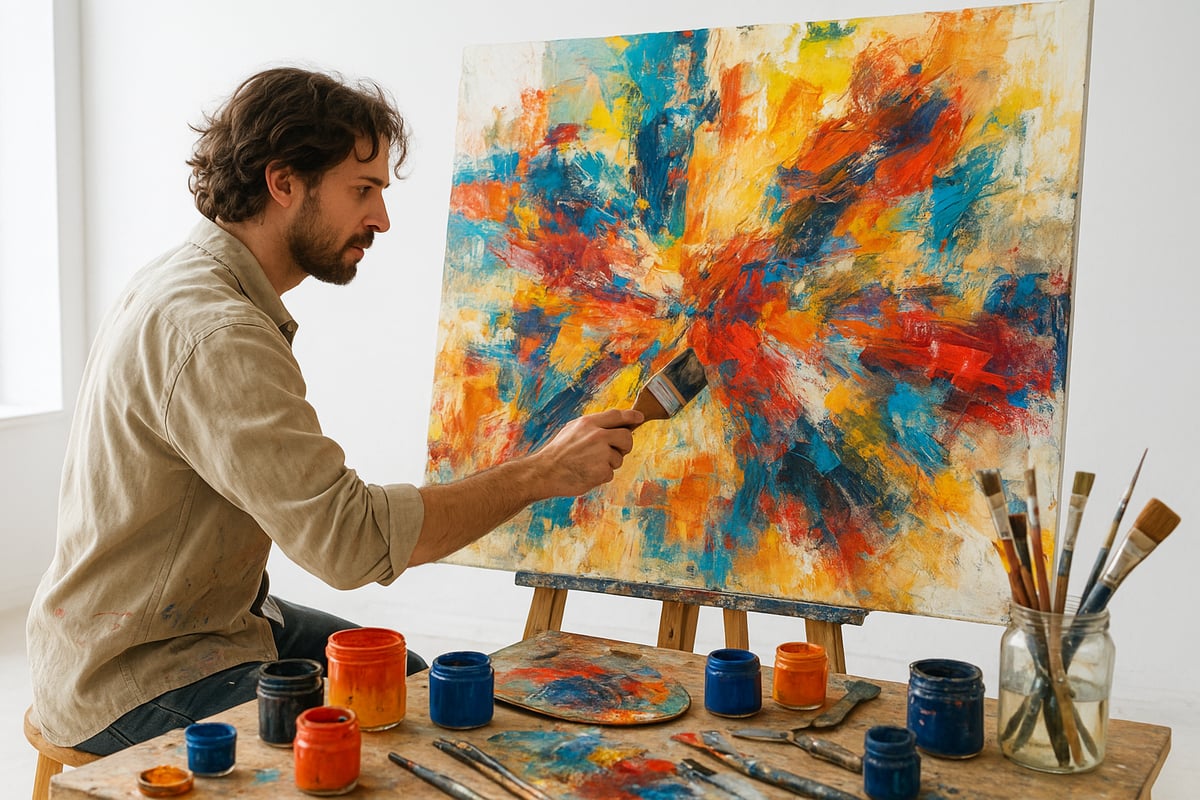 Step-by-Step Guide: Creating an Abstract Painting in 2025