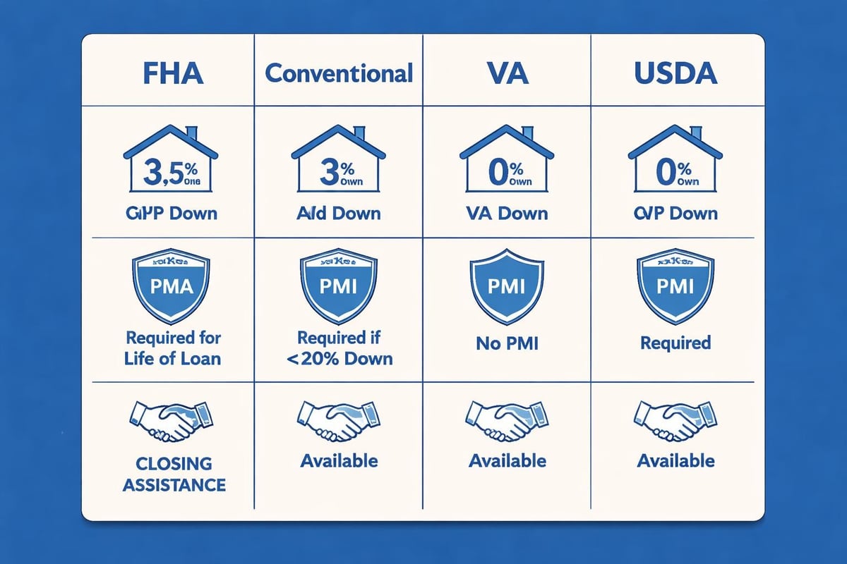 First-time buyer loan benefits comparison