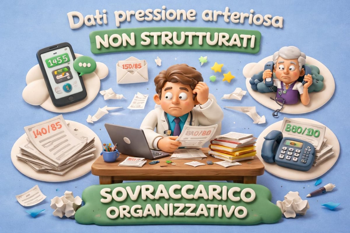 Flusso frammentato dati pressione