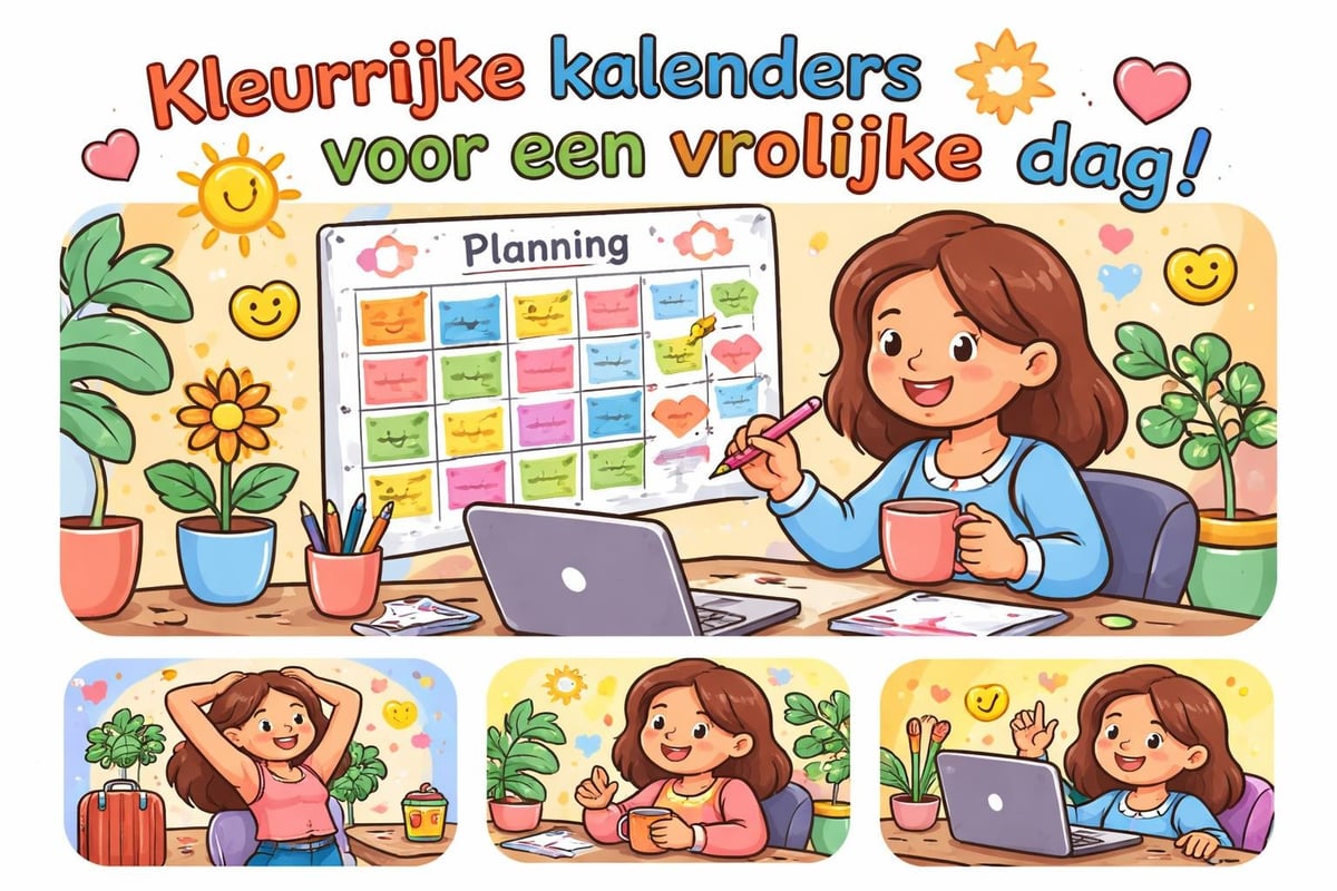 Impact van vrolijke kalenders op dagelijkse stemming