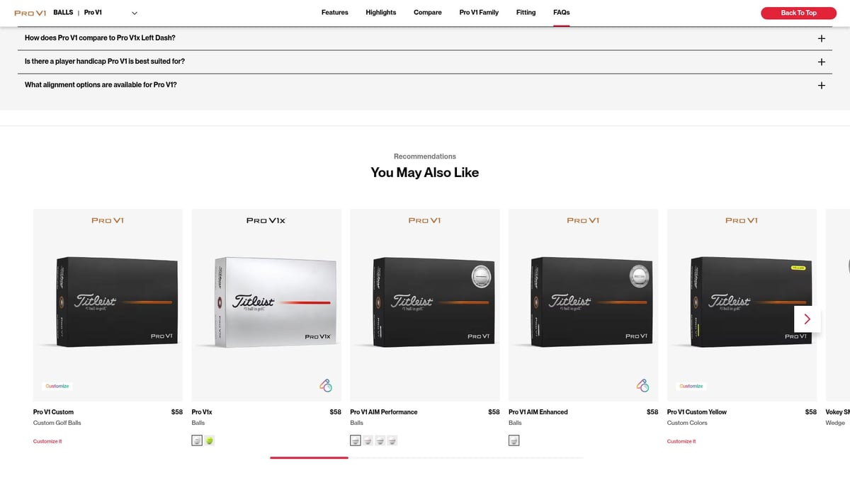 9 Amazing Best Christmas Gifts For Golfers in 2026 - Titleist Pro V1 Golf Balls (2026 Edition)