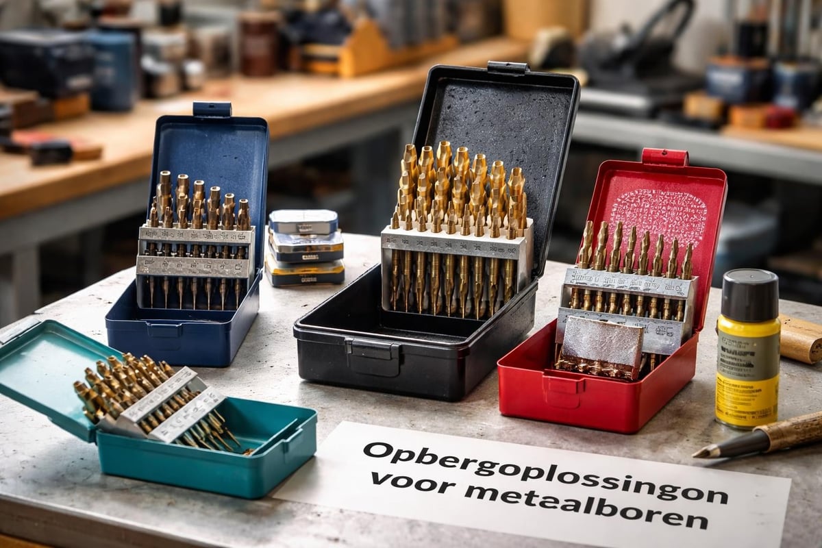 Opbergsystemen metaalboren