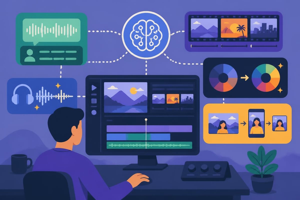 AI tools in video editing