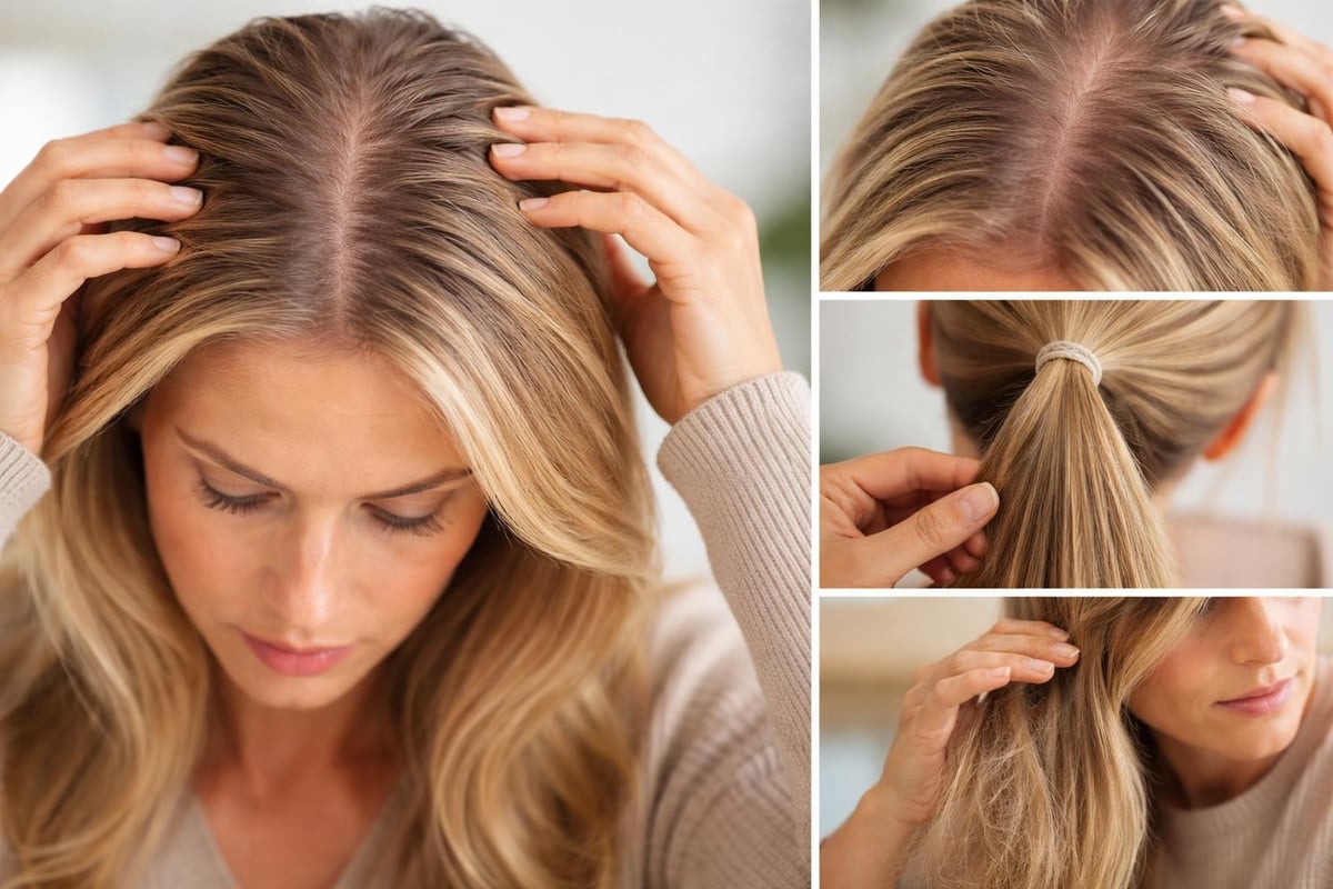 Hair thinning warning signs