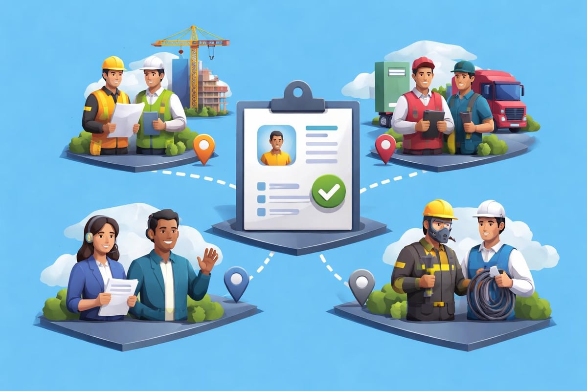 Specialized workforce access through staffing